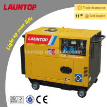 5.5kW air cooled one cylinder silent diesel generator